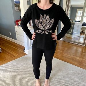 Om Girl pullover sweatshirt